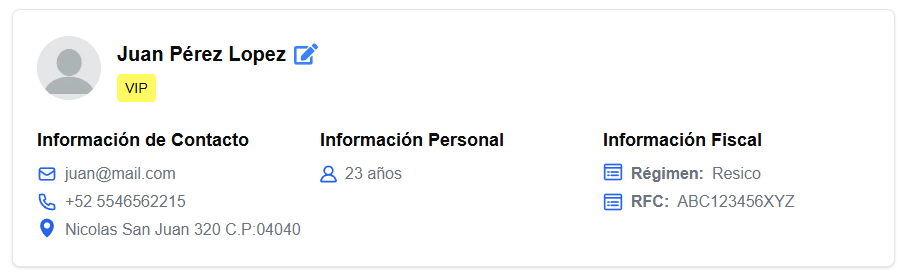 Gestión de Clientes