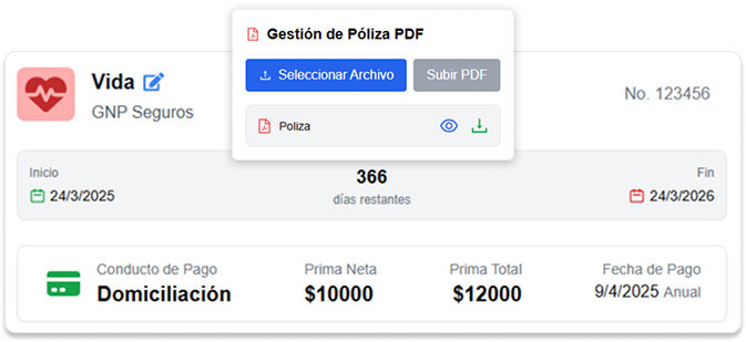 Acceso Instantáneo a la Información de tus Pólizas